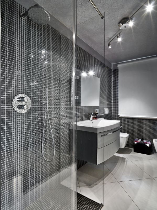 Rain Shower with Custom Tiles